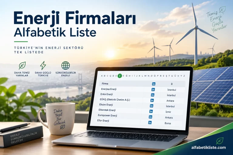 Türkiye’deki Enerji Firmaları, Güneş Enerjisi ve Yenilenebilir Enerji Şirketleri